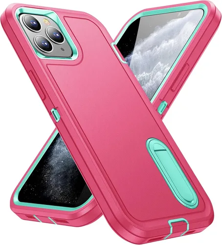 Vista 12 de IDweel Funda para 11 con soporte integrado para hombres, protección resistente, a prueba de golpes, antiarañazos, ajuste delgado, funda protectora
