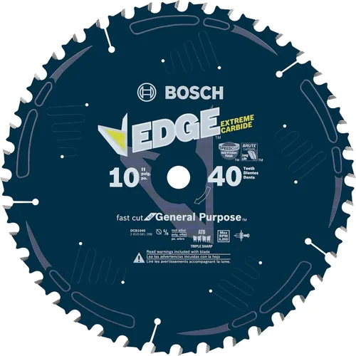 Vista 15 de BOSCH DCB760 - Hoja de sierra circular de 7-1/4 pulgadas con borde de 60 dientes para acabado extrafino