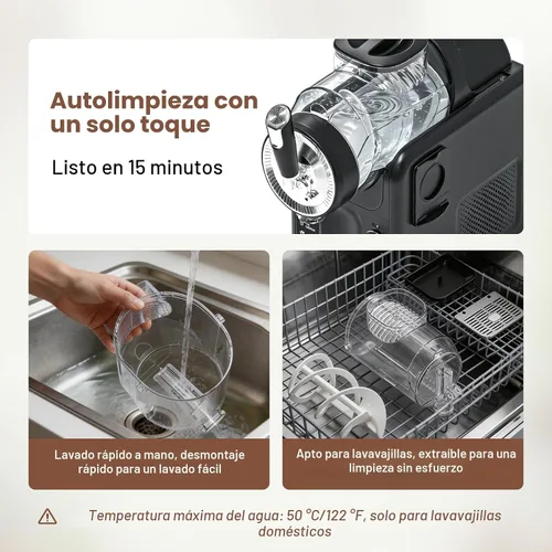 Vista 7 de SYINTAO Máquina de granizado para el hogar, no necesita hielo, máquina de Negro
