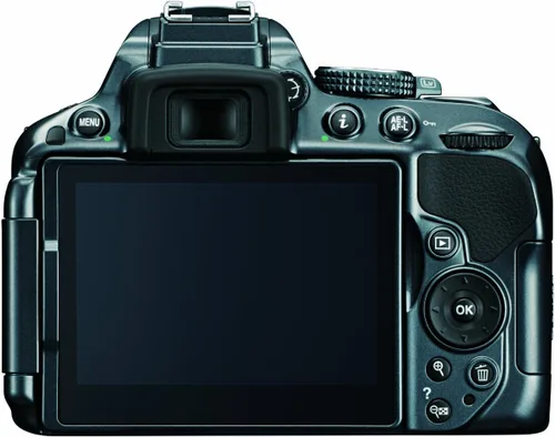 Vista 3 de Nikon D5300 24.2 MP CMOS Cámara Digital SLR con Wi-Fi Integrado y GPS Solo Cuerpo (Roja)