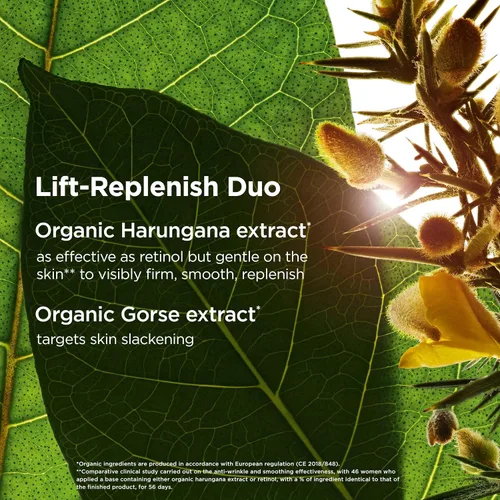 Vista 4 de Clarins Crema de día súper restauradora Hidratante antienvejecimiento para piel madura debilitada por cambios hormonales Repone, ilumina