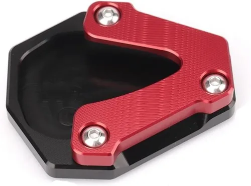 Vista 9 de Motorcycle Kickstand Extension Pad for Benelli TRK502 TRK 502 2020 2021 Foot Side Stand Support Plate Enlarger (Color : B Black)