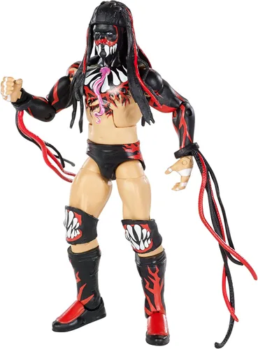 Vista 11 de Figura WWE Elite, 123 Kid Articulación de lujo, atuendo de anillo auténtico, accesorios icónicos, expresión detallada de personajes
