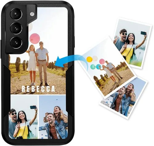 Vista 64 de Funda de teléfono personalizada para Galaxy S20 FE 5G, funda para teléfono multifoto, funda protectora resistente de doble capa a prueba de golpes