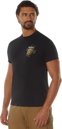 Vista 3 de Rothco Bi - USMC Bulldog Camiseta