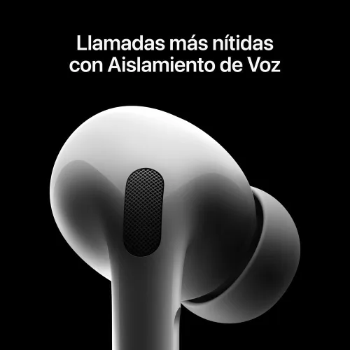 Vista 4 de Apple AirPods Pro (2.ª generación) Auriculares inalámbricos, estuche de carga MagSafe de audio espacial personalizado (USB-C) auriculares Bluetooth