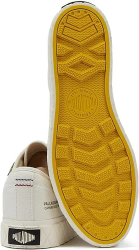 Vista 7 de Palladium Zapatillas bajas para hombre, blanco estrella