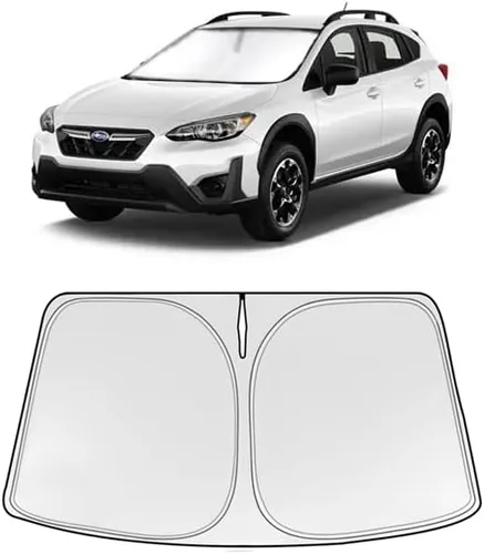 Vista 13 de Parasol plegable WODSTA de cobertura completa para parabrisas compatible con Audi Q5 2018-2025 todos los modelos de 4 capas engrosadas
