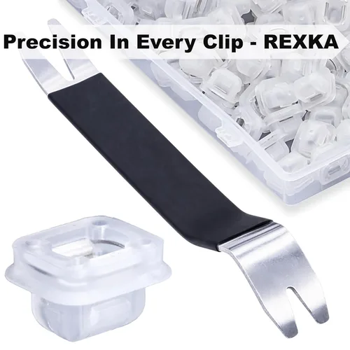 Vista 2 de Rexka 51 Uds. Moldura interior Retenedor de puerta Retenedor Clips E46 E90 E91 X5 para BMW E46 E90 E91 E92 320i 323i 325i 328i 330i M3 X5 E53
