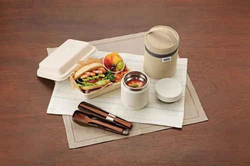 Vista 5 de Thermos RES-003 SDBE Soup Jar Pouch, Sand Beige