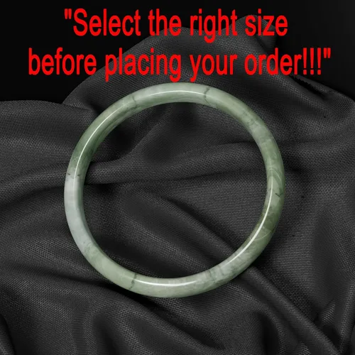 Vista 2 de NAHARO Pulsera de jade natural para mujer, estilo chino retro, de jade verde natural, con caja de regalo