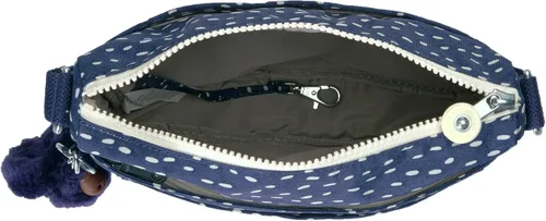 Vista 5 de Kipling Sebastian Sparkly Gold - Bolso cruzado para mujer color morado