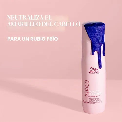 Vista 3 de Wella Professionals INVIGO Blonde Recharge Cool Champú