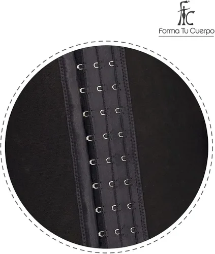 Vista 4 de Forma Tu Cuerpo, Faja Colombiana, Cintura Entrenador Cincher Chaleco Látex Faja Espalda y Control Abdominal