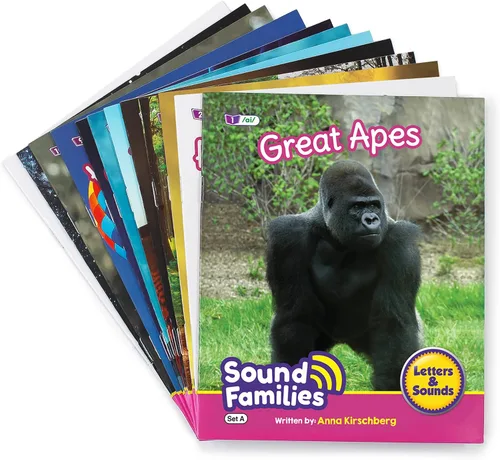 Vista 2 de Junior Learning Lectores decodificables Sound Families vocales largas Fase