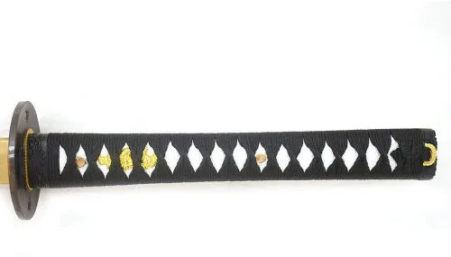 Vista 5 de Ten RYU - Espada samurái tradicional, longitud total de 41 pulgadas, hoja de acero al carbono 1045, vaina, katana, hecha a mano