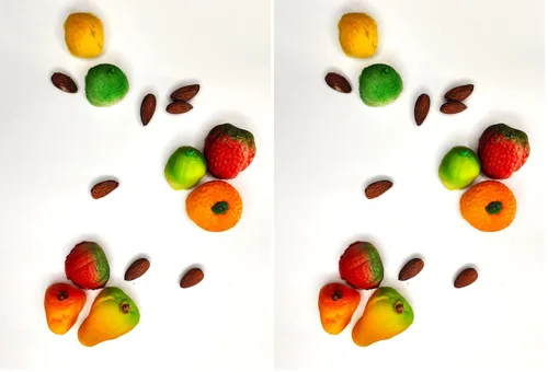 Vista 5 de Bergen Marzipan - Formas de frutas surtidas (18 piezas) de Bergen Marzipan [Foods]