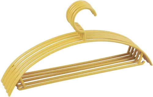 Vista 2 de Perchas de ropa, perchas para suéteres, perchas de armario, perchas resistentes, perchas de ropa antideslizantes, 10 piezas antideslizantes