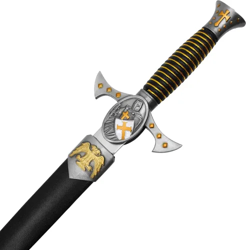 Vista 4 de Hero's Edge Daga Mason de 15.5" (H-5959)