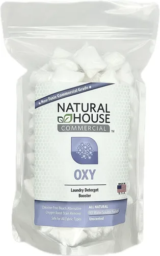 Vista 10 de Natural House Oxy Boost - Blanqueador de oxígeno a base de plantas y cápsulas quitamanchas - Seguro para el color - Sin fragancia - Paquete