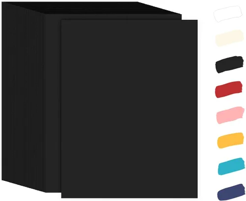 Vista 13 de Goefun 100 Sheets Yellow Cardstock 8.5 x 11 65lb Paper Amarillo
