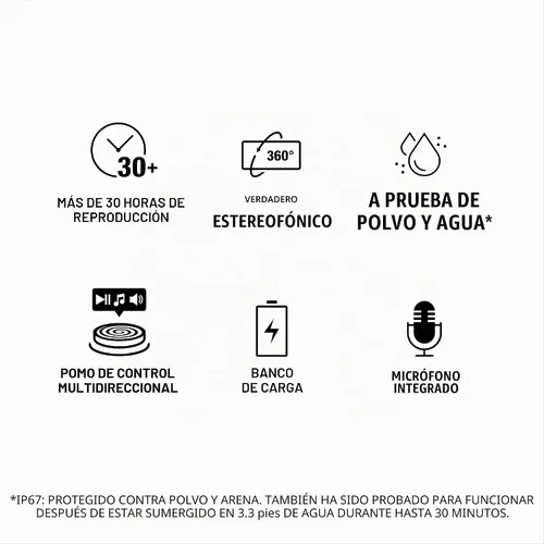 Vista 11 de Marshall Middleton II Altavoz portátil Bluetooth impermeable - Negro