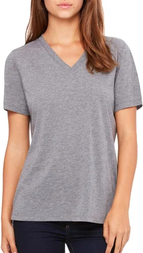 Vista 12 de Bella - Camiseta de tirantes para mujer, con espalda cruzada y holgada Athletic Heather