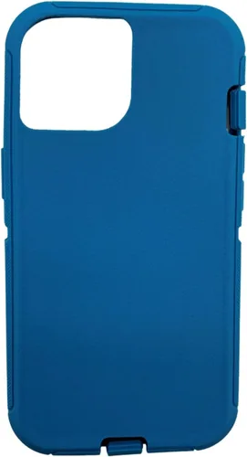 Vista 7 de Funda exterior de goma de repuesto compatible con iPhone 13 Mini Otterbox Defender Series Case (negro)