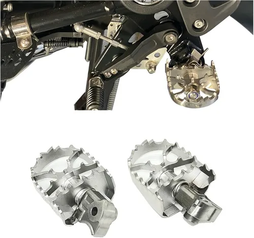 Vista 6 de Reposapiés para BMW Reposapiés Peg F800GS F 800GS F700GS F650GS F 800/700/650 para GS 2008-2018 2016 2017 Reposapiés de la motocicleta Reposapiés