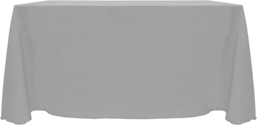 Vista 56 de Ultimate Textile - Paquete de 2 manteles rectangulares reversibles de satén Shantung - Majestic - Mantel rectangular de 90 x 156 pulgadas