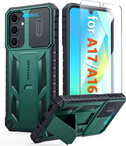 Vista 12 de FNTCASE for iPhone 11-Pro Phone Case: Military Grade Drop Proof Mobile Cover with Kickstand & Slide Rugged Shockproof Bumper Heavy Duty Protector