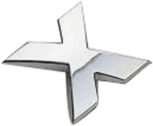 Vista 27 de Anso 1x Pegatina para Parachoques de Coche Auto de Metal Cromado DIY Letras 3D Digital Alfabeto Emblema