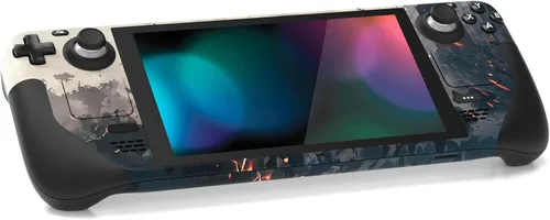 Vista 5 de PlayVital Juego completo de calcomanías protectoras para cubierta de vapor LCD, pegatinas personalizadas cubierta de vinilo para cubierta de vapor