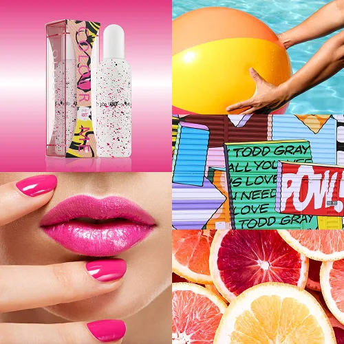 Vista 2 de Milton-Lloyd Pop Art - Perfume de vainilla - Fragancias florales frutales - Perfume de larga duración para mujer - Eau de Parfum para mujer