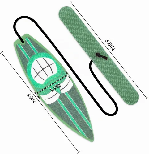Vista 5 de Tabla de surf con dedos para paseo en automóvil, 6 mini tabla de surf de viento para ventana de coche