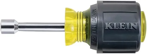 Vista 4 de Klein Tools 646-1/2M llave para tuerca con punta hexagonal magnética de 1/2 pulgada con vástago hueco de 6 pulgadas