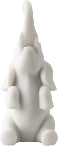 Vista 7 de JFSM INC. Figura de elefante de buena suerte de 4 pulgadas con tronco elevado