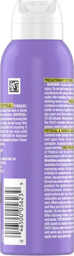 Vista 10 de Off! Clean Feel - Aerosol repelente de insectos con 20% de picaridina, protección de larga duración sin DEET contra mosquitos, control de plagas sin