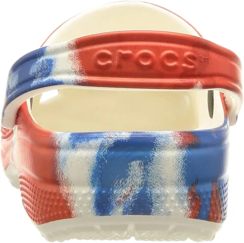 Vista 3 de Crocs - Zuecos clásicos de teñido anudado unisex para adultos