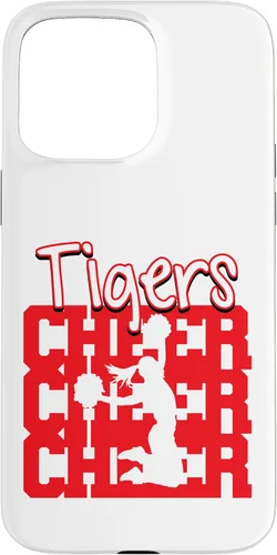 Vista 31 de Tigers Cheer Back to School Cheerleading Spirit R Case for iPhone 17
