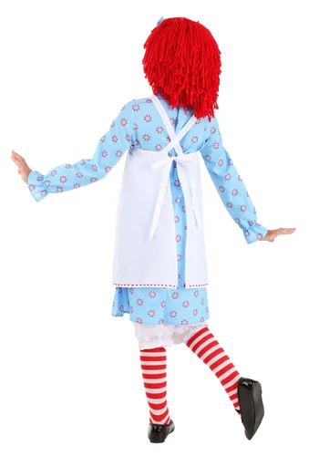 Vista 4 de Disfraz Exclusivo para Niños de Raggedy Ann Multicolor