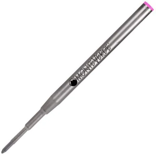 Vista 17 de Monteverde Recambio de bolígrafo para adaptarse a Montblanc, mediano, negro, paquete de 2 Recambio de bolígrafo suave y confiable hecho