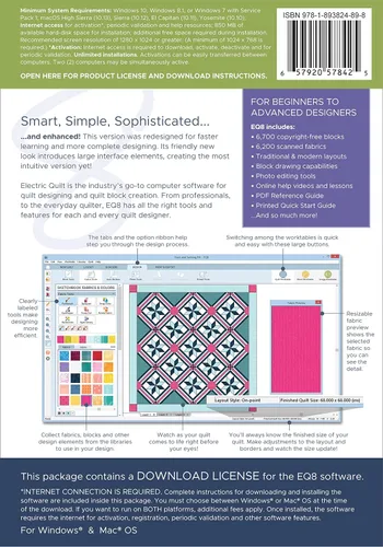 Vista 4 de Electric Quilt A-0008EQ