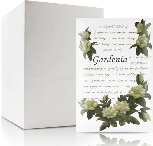 Vista 7 de Bolsita perfumada para cajones y armarios, lote de 12 (flor de cerezo)