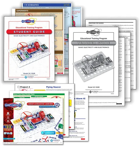 Vista 5 de Snap Circuits - Programa de formación electrónica para estudiantes SC-100