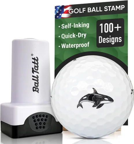 Vista 9 de Sello de pelota de golf - Marcador autoentintado - Herramienta de marcado permanente de secado rápido, sin fugas ni recargas, sello de golf
