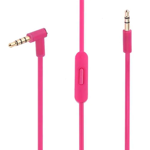Vista 11 de Mixr 2.0 cable de audio macho de 0.138 in a macho de 0.138 in con micrófono mejorado compatible con Beats by Dre Headphone