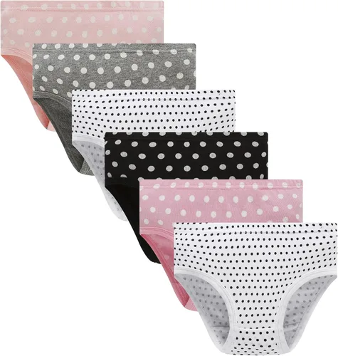 Vista 22 de Barara King - Ropa interior de algodón suave para niñas pequeñas, infantes y niños