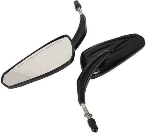 Vista 6 de TCMT Espejos retrovisores de motocicleta de 0.315 in aptos para Harley Sportster XL1200 883 Softail Fat Bob Street Bob Low Rider Touring Road King