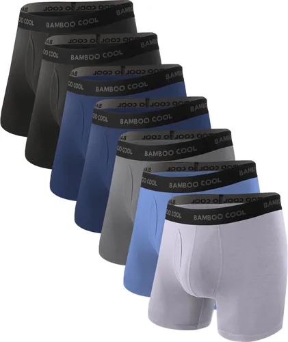 Vista 20 de BAMBOO COOL Calzoncillos tipo bóxer para hombre, ultra transpirables